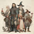 make dnd character, fantasy character, dnd party