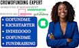 create and promote your kickstarter gofundme indieg