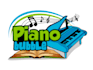 do modern high quality custom music, piano logo
