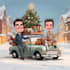 draw christmas cartoon caricature
