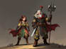 create a d and d character art and dnd art