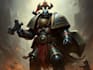 create a warhammer 40k character art