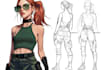 make a game character art, 2d game character art