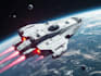 draw high quality spaceship concept
