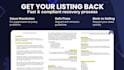 reinstate your suspended amazon listing and fix suppressed issues