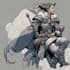 draw fancy fantasy character art