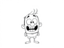 draw a cartoon character in a funny sketch