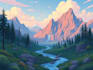 design stunning fantasy landscape
