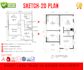 create bathroom plans and elevations