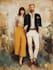 paint custom couple portrait