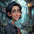 create an cartoon caricature cartoon art