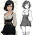 create anime character an illustration