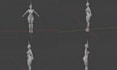 rig second life avatar with 3d texture, uv mapping, bento rigging, animesh