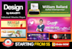design any banner, header, facebook timeline, google cover, new twitter cover