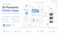 develop flutter mobile app with ai integration for android and ios
