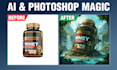 create professional ai product photos for ecommerce with photoshop editing
