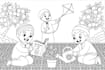 draw islamic children book illustrations sketch for you