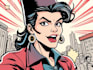 make illustration in american comic style