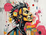 do illustration expressionism art, graffity wall art
