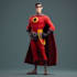 make your book illustration superhero comes art