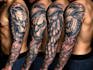 create stunning custom realism tattoo sleeves