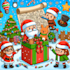 draw christmas cartoon caricature