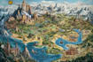 fantasy map design map illustration fantasy map