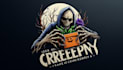 make eye catching creepy product logo design without any copyright concept