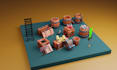 create stylized low poly 3d game assets and props for indie and mobile games