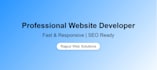 create professional and responsive websites with clean code
