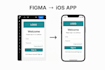 convert your figma design into a pixel perfect ios app UI