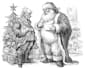 draw christmas cartoon caricature