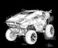 design sci fi vehicle and character