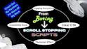 write story driven  long video scripts for brand authority