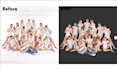 do bulk image backround removal and photoshop image editing