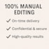professionally proofread academic papers and theses