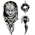 create your custom tribal polynesian tattoo sleeve