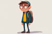 draw cute, simple and funny cartoon