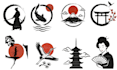 create japanese inspired illustrations
