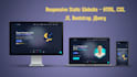 build fast responsive static and dynamic full stack websites and web apps
