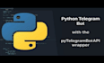 develop a custom telegram bot with python for your needs