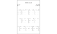 transcript of staff notation to numeric notation