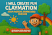 create fun claymation stop motion animations for kids