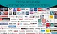 write and distribute press release yahoo distribution 500 top media outlet seo