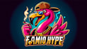 design unique flamingo logo with free source file
