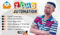 do zoho CRM integration, customization, and automation