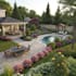 do landscape design, garden design, backyard, pool, terrace