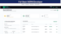 develop a mern stack web app with react, node and mongodb