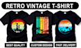 do retro vintage t shirt design