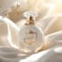 create a luxury 3d perfume bottle mockup ,logo , and label